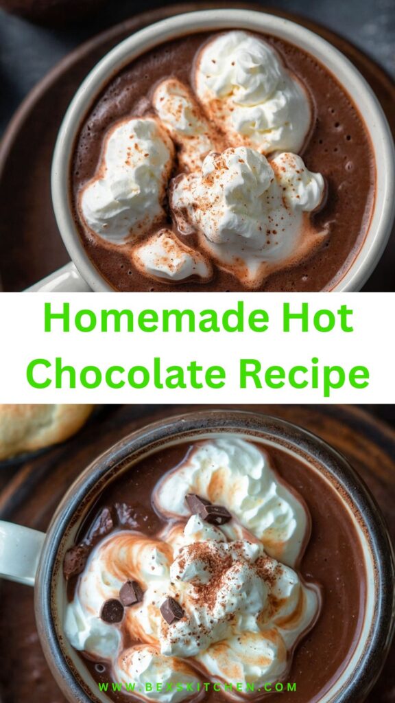 homemade hot chocolate recipe