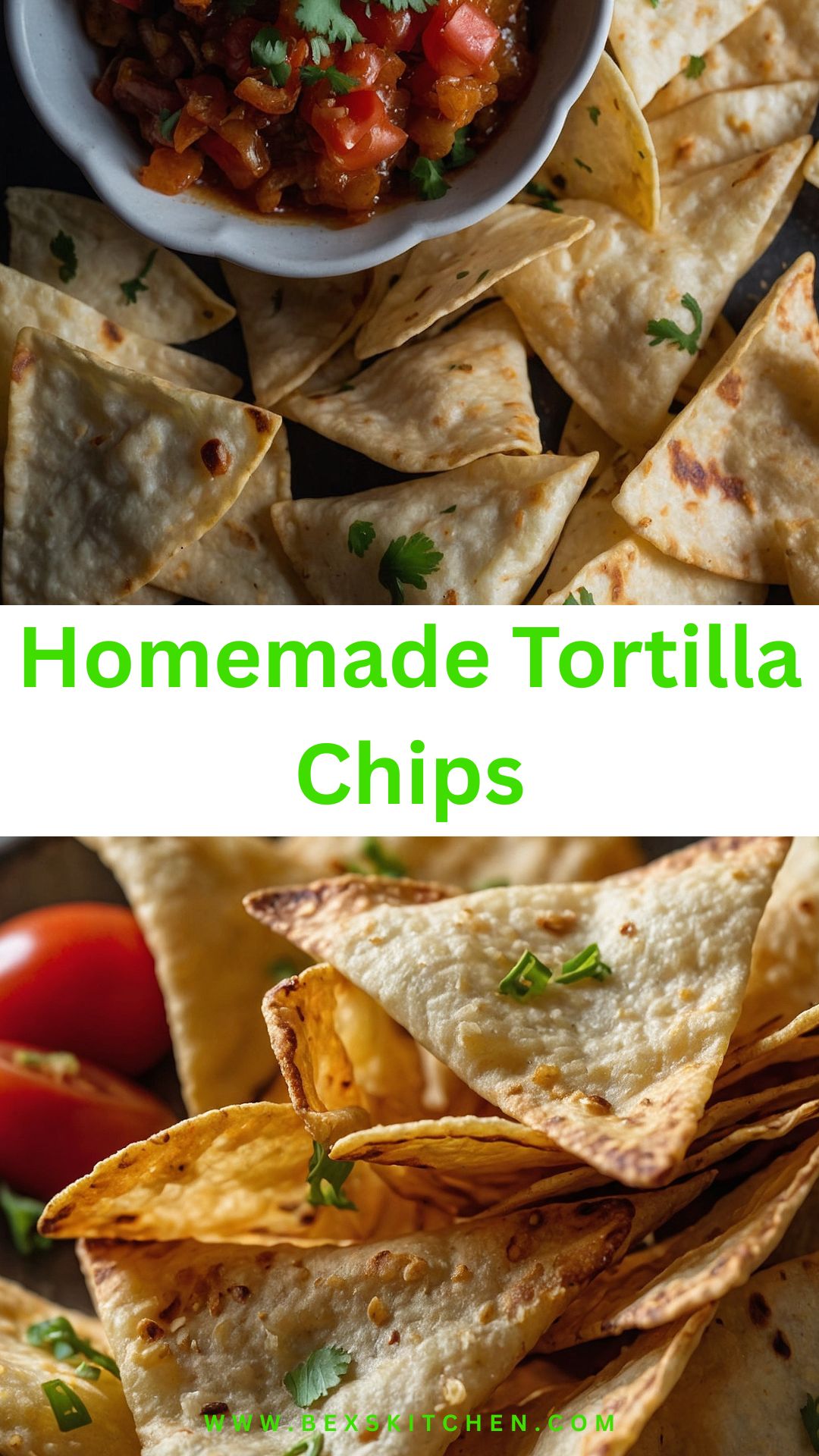homemade tortilla chips