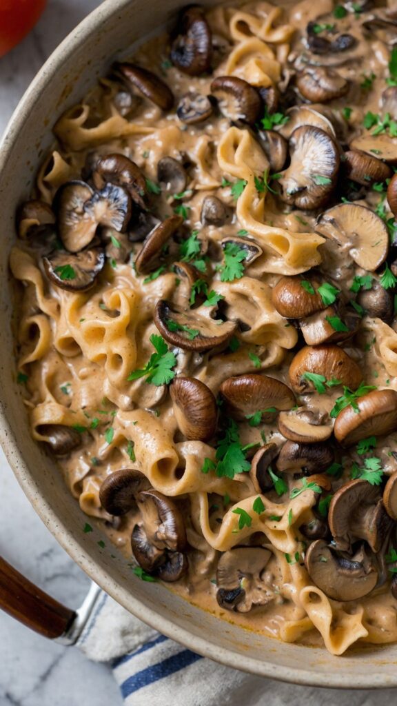 mushroom stroganoff copycat recipe