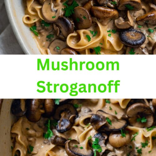 mushroom stroganoff