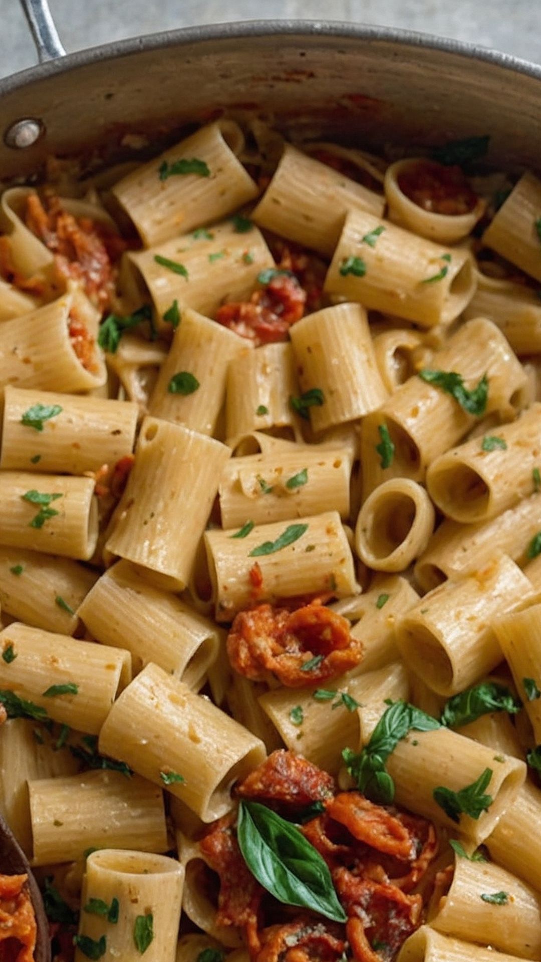 How to make One Pot Creamy Sun Dried Tomato Pasta