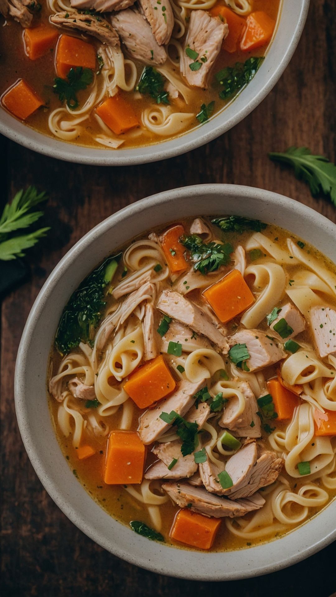 How to make chicken noodle soup