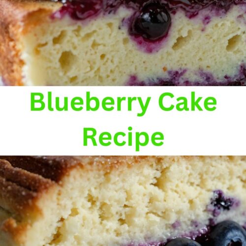 blueberry cake recipe